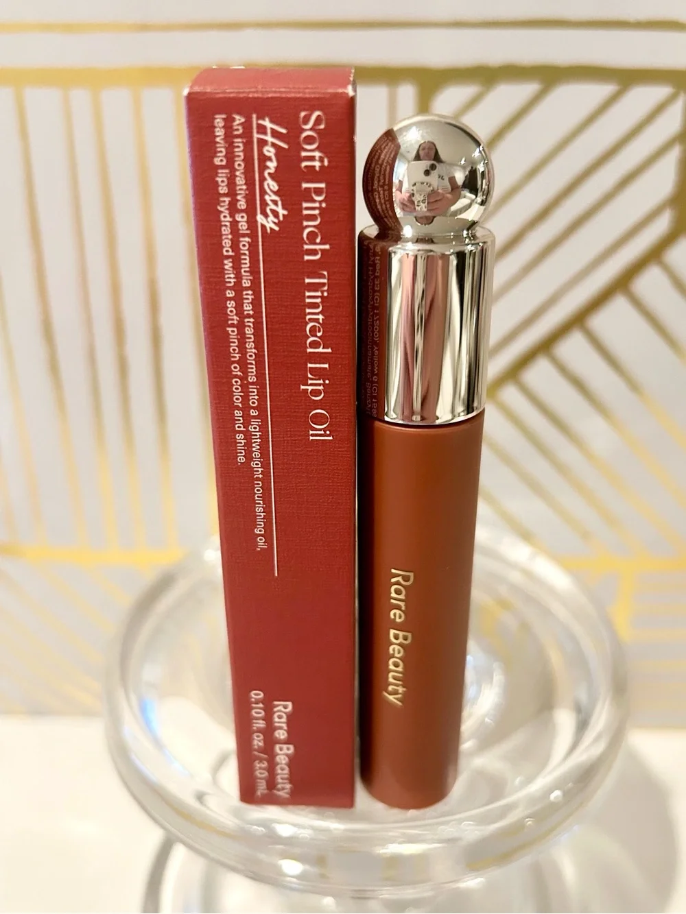 ✨ Rare Beauty Soft Pinch Tinted Lip Oil | Honesty | Full Size | New in Box